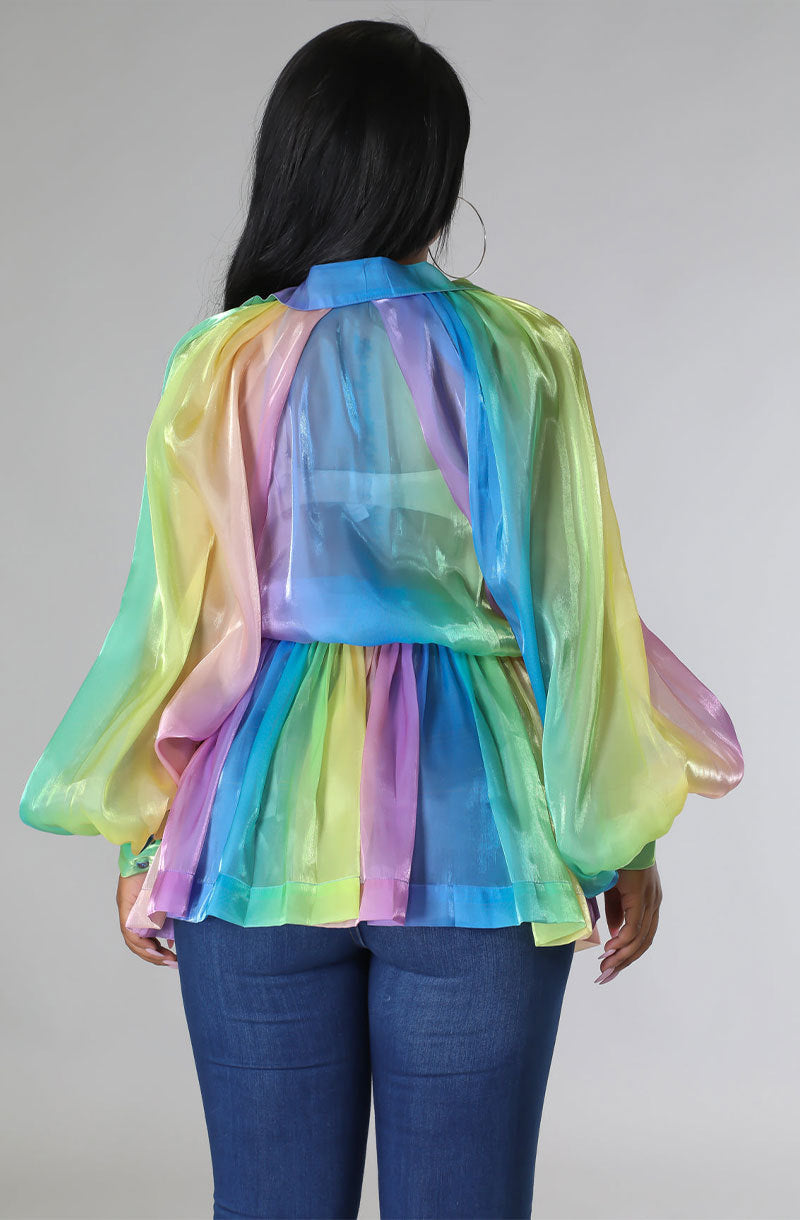 Casual Long Sleeve Loose Shirt XHXF 947