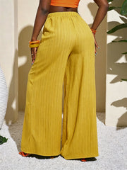 Drawstring Loose Wide Leg Pants HNIF SY031