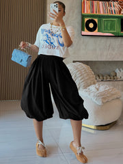 Solid Color Loose Lantern Pant CH 26038