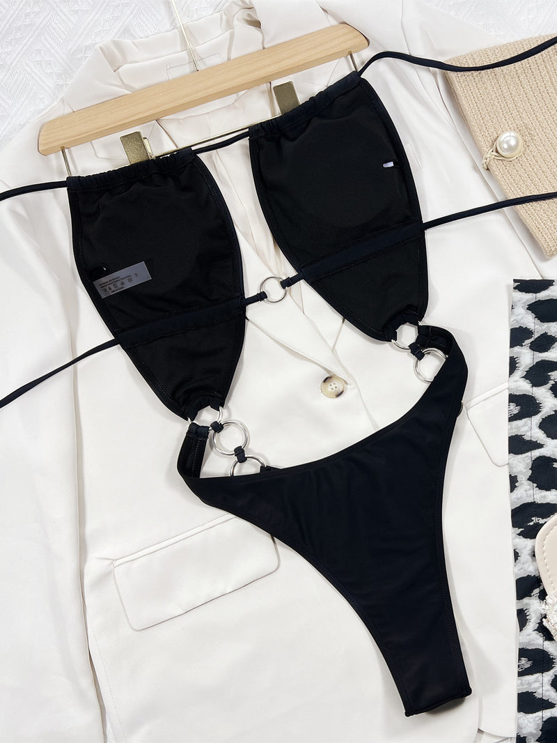 Sexy Hollow Out One Piece Swimsuit CSYZ C608QY