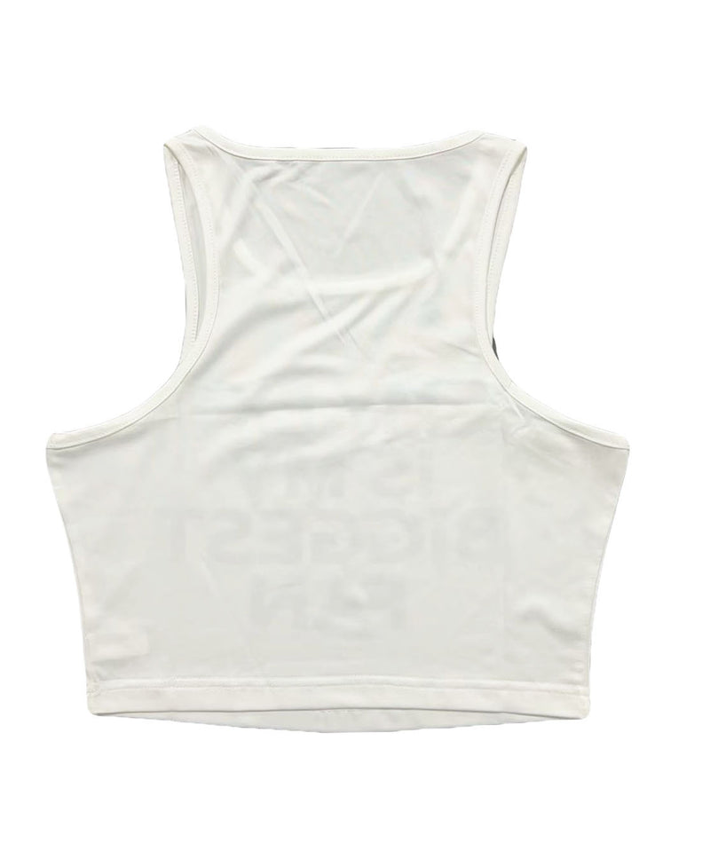 Sleeveless Letter Print Tank Tops GFCF 1618