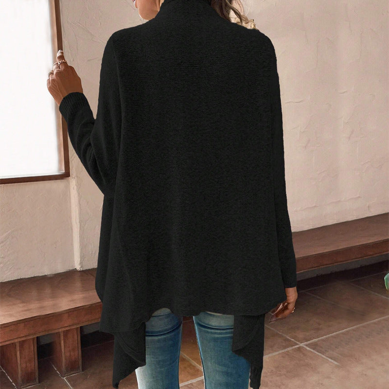Fashion Cardigan Irregular Tassel Sweater GDAM 7203