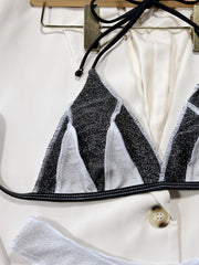 Sexy Patchwork Bikini Two Pieces CSYZ C798W