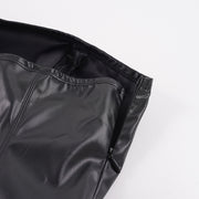 PU Leather Belt Mini Dress GPKJ MR51383