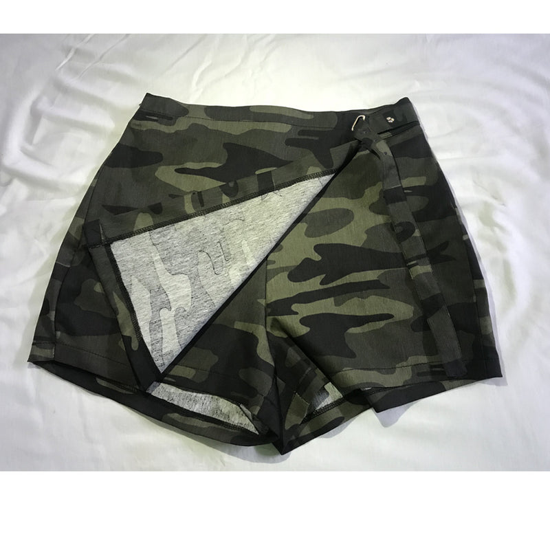 Fashion Camouflage Print Culottes BN 9411