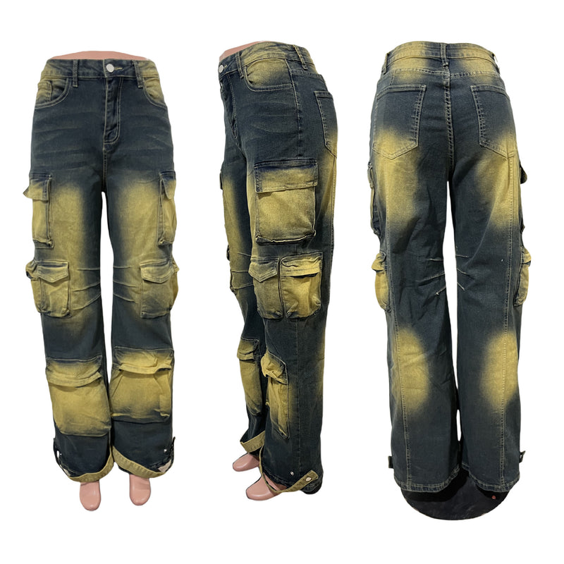 Vintage Casual Loose Jeans LX 6057