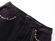 Brand purple jean woman 43
