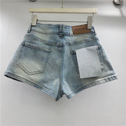 Retro Tight Denim Shorts GZYN K21025