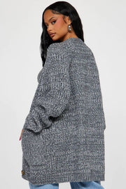 Casual Long Sleeve Knits Cardigan Sweater YH 5321