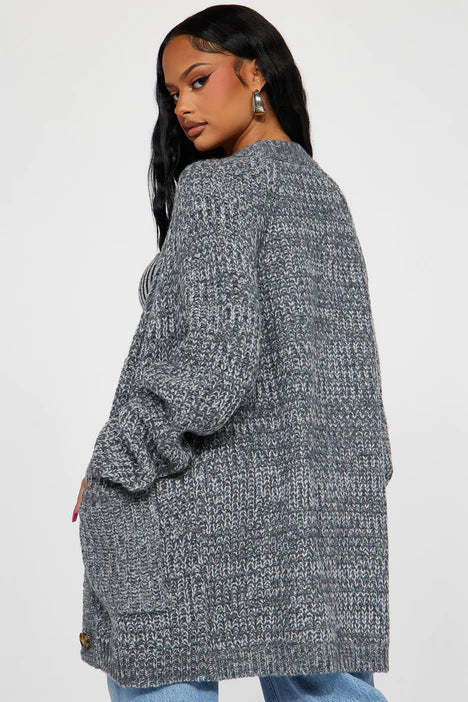 Casual Long Sleeve Knits Cardigan Sweater YH 5321