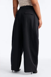 Solid Color Wide Leg Pants SH 391660