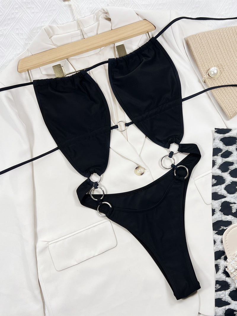Sexy Hollow Out One Piece Swimsuit CSYZ C608QY