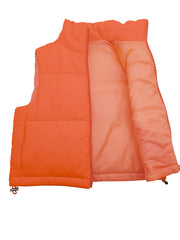 Print Sleeveless Zipper Warm Vest Jackets YH 9007