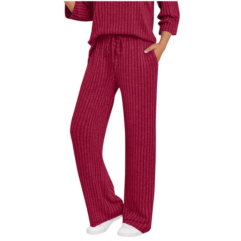 Solid Color Loose Casual Pants GYZY 6682