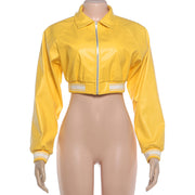 Retro Embroidery Leather Coat XEF K6C14276A