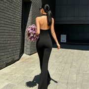 Casual Sport Sleeveless Backless Jumpsuit GPKJ MR49879