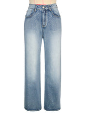 Hot Drill Straight Jeans SH 391414
