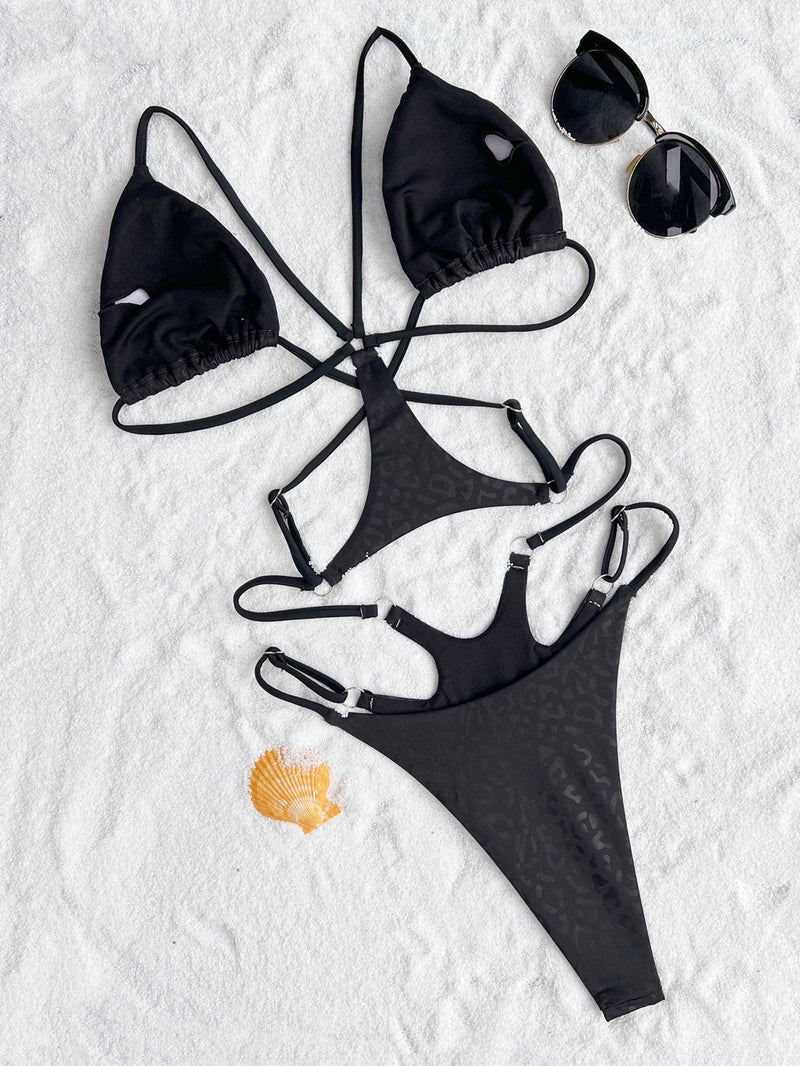 Sexy Backless Bikinis One Piece Swimsuit CASF 6604