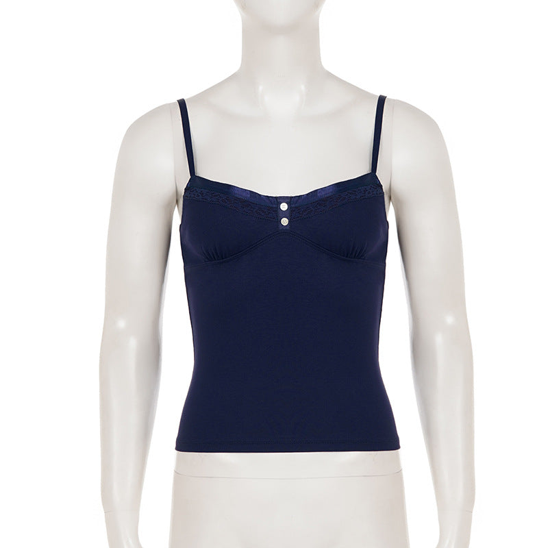 V Neck Solid Color Tank Tops GPKJ MR48940