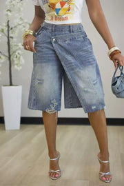Fashion Denim Loose Shorts OD 8787