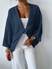 Deep V Neck Loose Sweater GZYF 1200