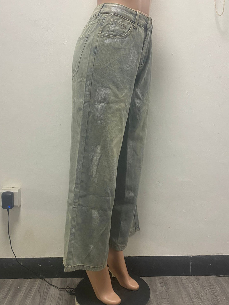 Vintage Straight Leg Loose Jeans YMEF 52025
