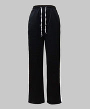 Patchwork Casual Padded Sport Pants MIL 134