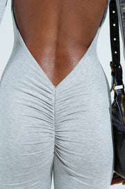 Long Sleeve Backless Yoga Sport Jumpsuit GQLK 0597
