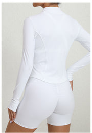 Long Sleeve Zipper Sport Coat GQSA 7521