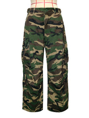 Camouflage Print Loose Casual Pants SH 391581