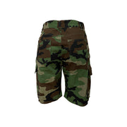 Loose Casual Camouflage Print Denim Shorts LSD 24421