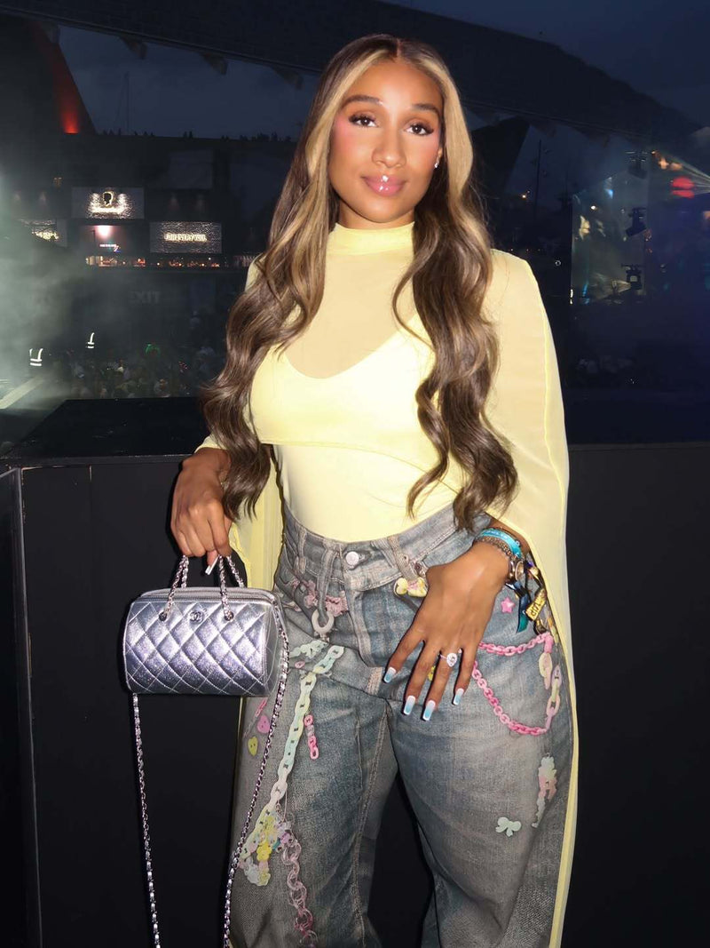 Plus Size Chain 3D Print Straight Jeans GYLN 0202