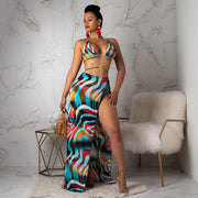 Sexy Printed 3pcs Swimsuit Bikini Set ORY 5097