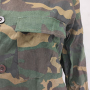 Casual Fashion Camouflage Letter Print Coats GCYF 9026