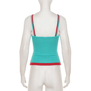 Layered Color Block Tank Top GPKJ MR50080