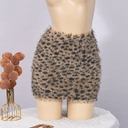 Leopard Print Slim Mini Skirts GNZD 51930DHD