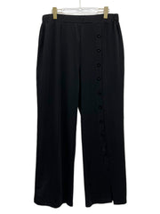 Plus Size Solid Color Flare Pants QMZF 2152