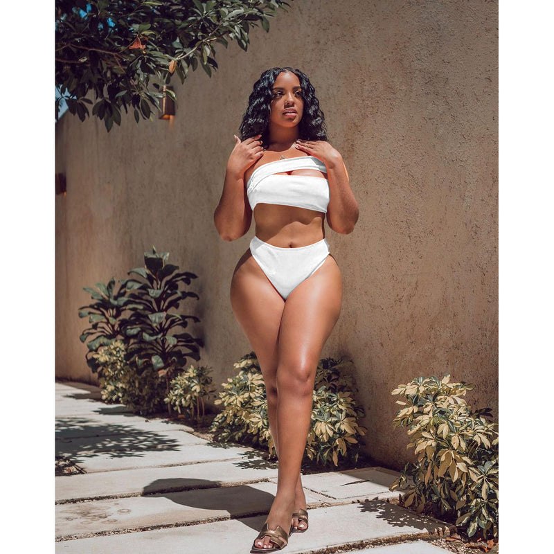 Sexy Solid Bikinis Two Piece Sets IV 8288