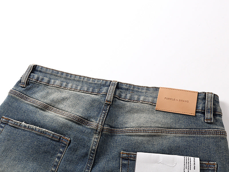 Brand purple jean woman 46
