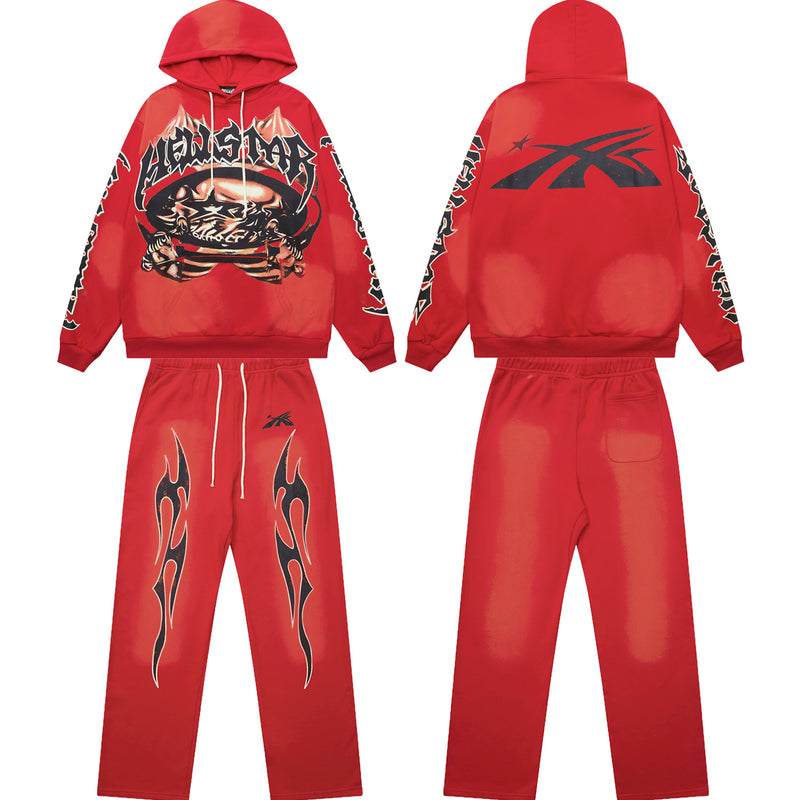 HELLSTAR HOODIE & PANTS 19