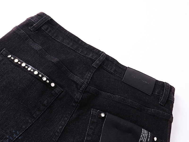 Brand purple jean woman 43