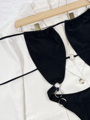 Sexy Hollow Out One Piece Swimsuit CSYZ C608QY