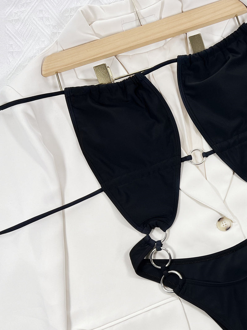 Sexy Hollow Out One Piece Swimsuit CSYZ C608QY