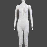 Deep V Neck Backless Fifth Jumpsuit GFRT 32615JBY