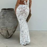 Fashion Jacquard Fishtail Skirt GFRT 041741SBG