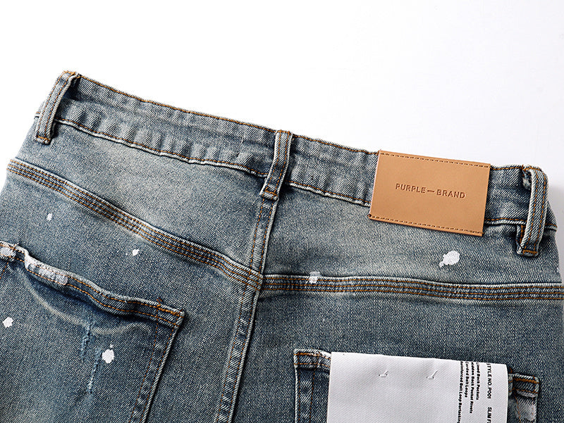 Brand purple jean woman 38