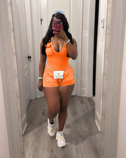 Casual V Neck Sleeveless Romper TR 1313