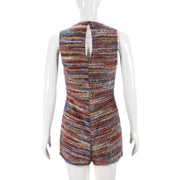 Color Block Hollow Out Skinny Romper GNZD 51430JBD