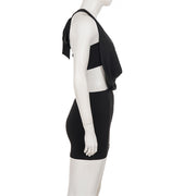 Sexy Hollow Out Backless Mini Dress GPKJ MR49437