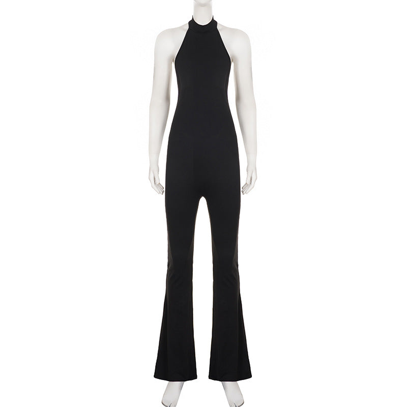 Casual Sport Sleeveless Backless Jumpsuit GPKJ MR49879